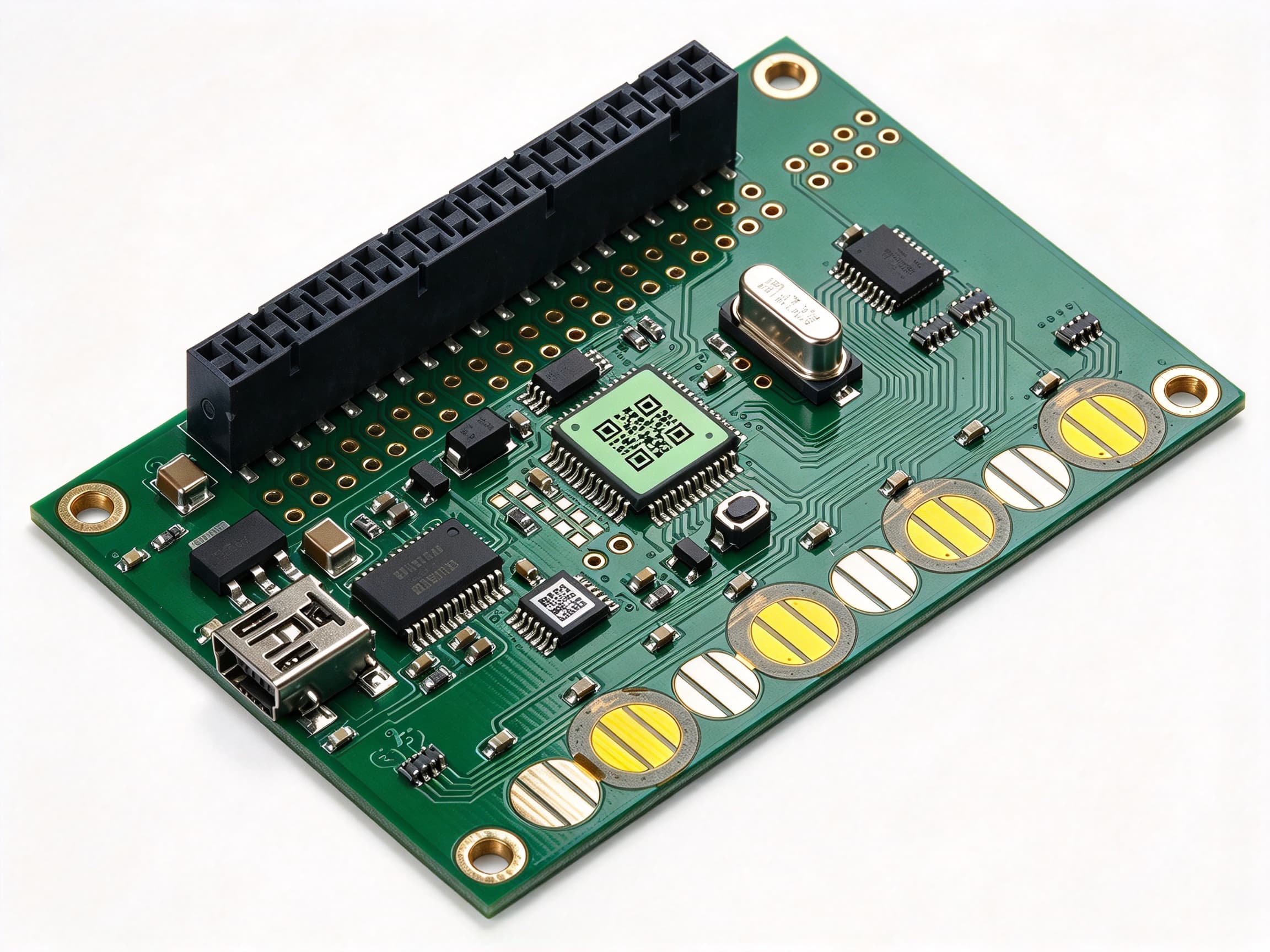 E-8512G — 2 mil Gloss Green Polyimide PCB Label (−40 to 300 °C)