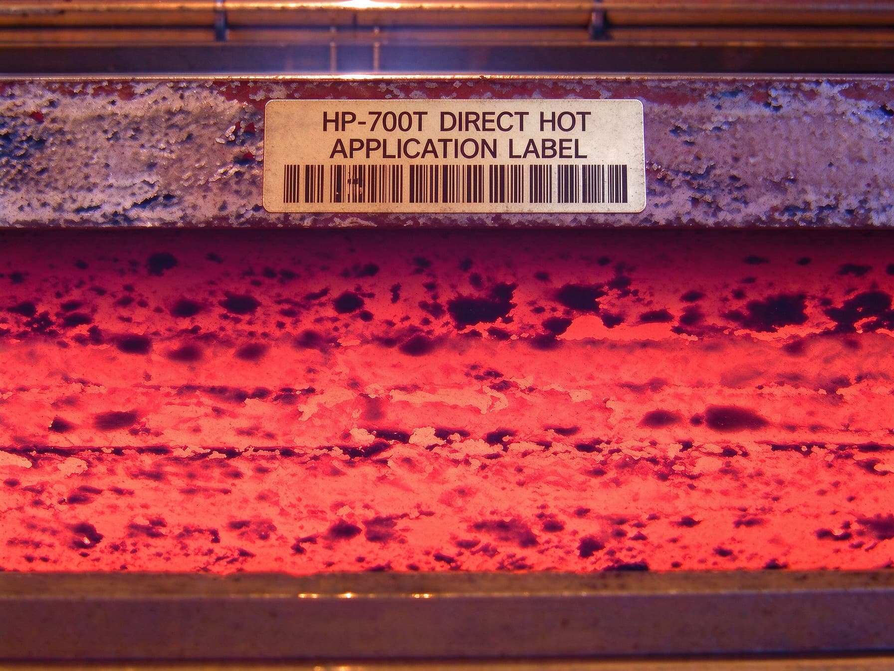 HP-700T — Heat-Resistant Label for Direct Hot Application (750 °C)
