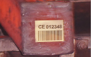 HP-901 — Heat-Resistant Label for Direct Hot Application (up to 1000 °C)