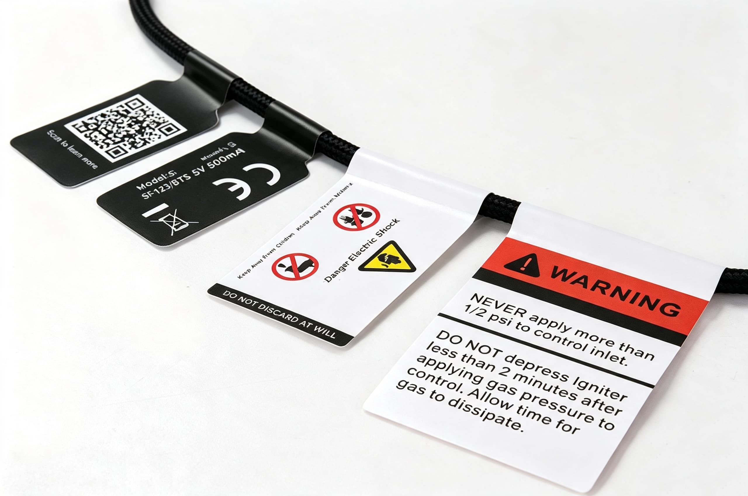 E4532 — Light Synthetic Paper Label