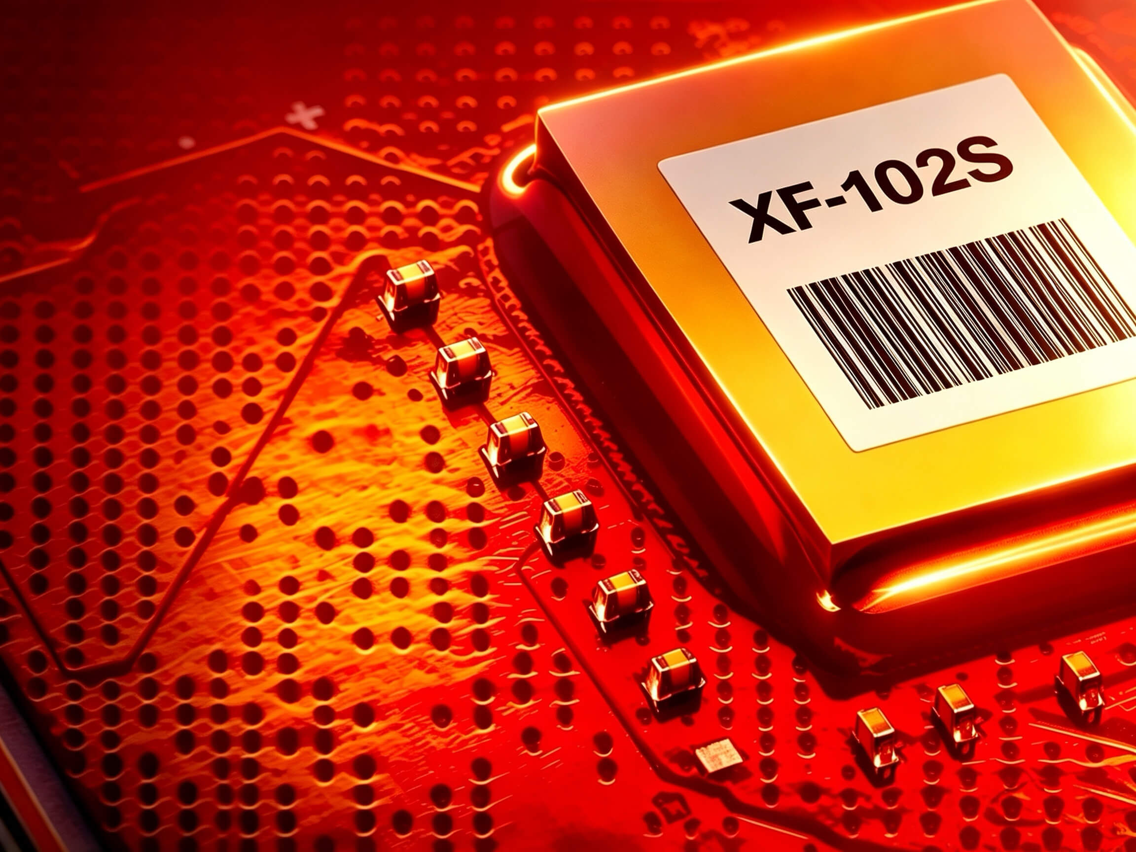 XF-102S — 2 mil Semi-Gloss White Polyimide PCB Label