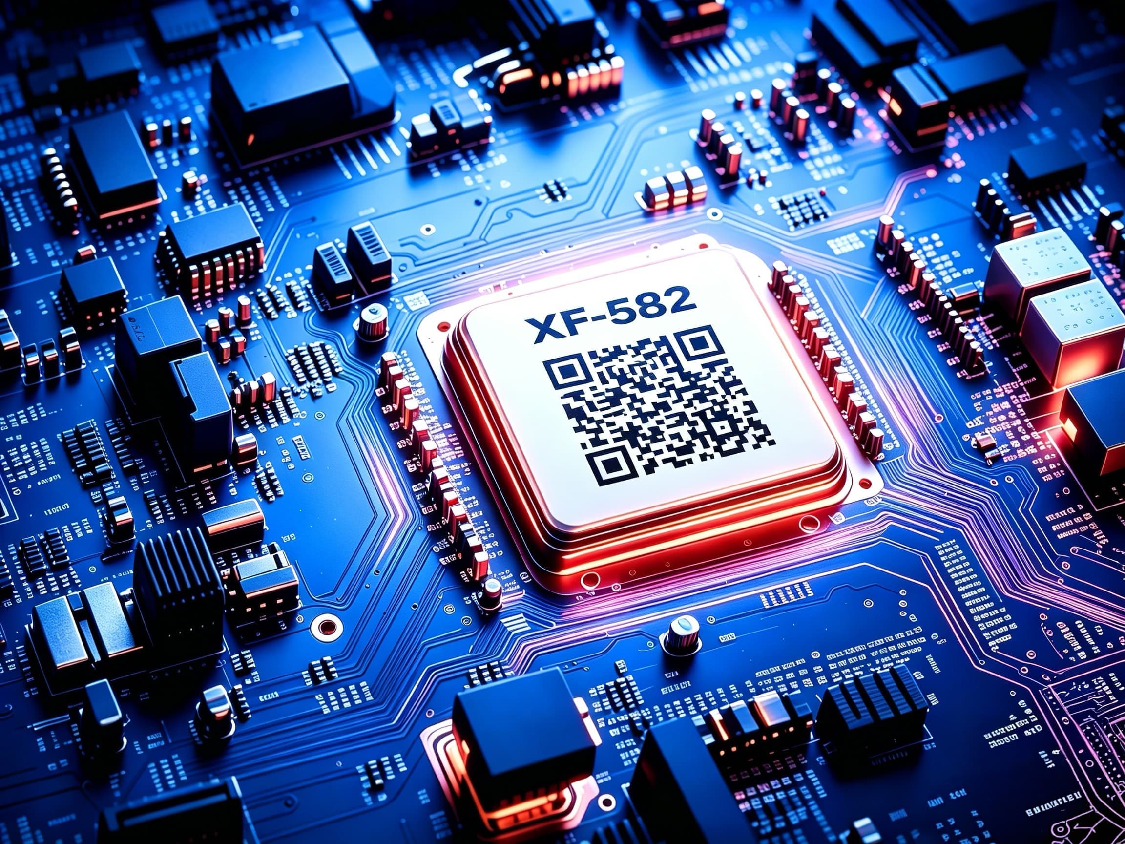 XF-582 — 2 mil Semi-gloss white Polyimide PCB Label